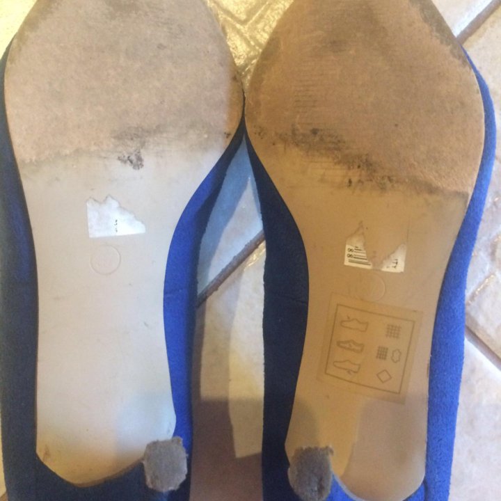 Туфли замш,