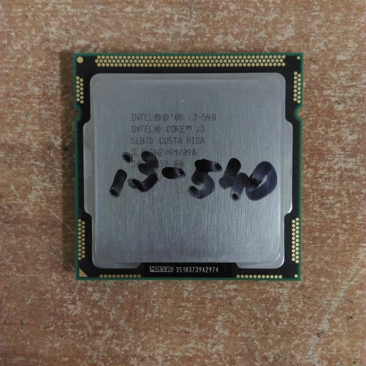 Socket 1156 Intel Core i3-540 Clarkdale 3067MHz