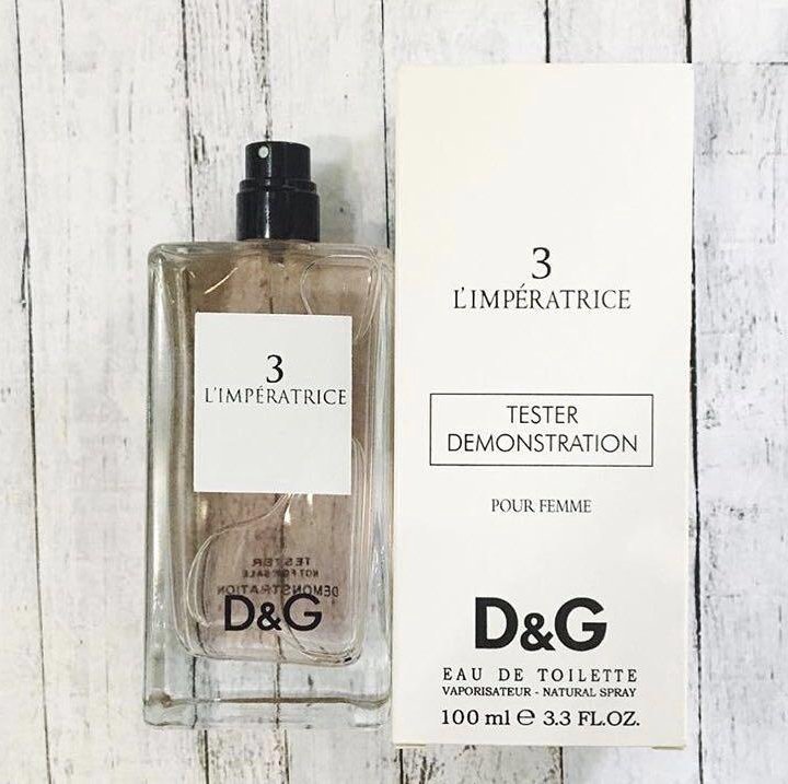 Духи(тестер)Dolce And Gabbana 3 L`Imperatrice 100м