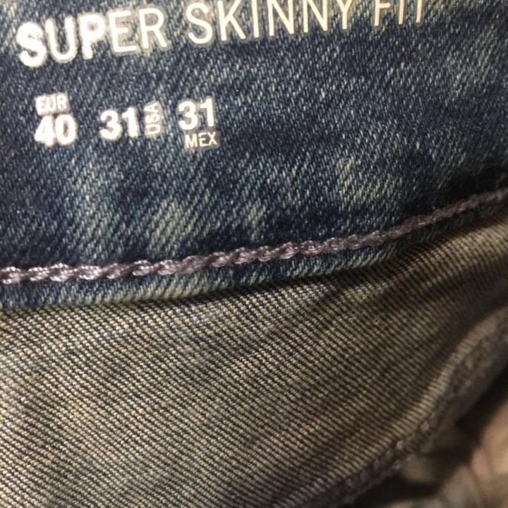 Мужские джинсы Bershka Super skinny fit