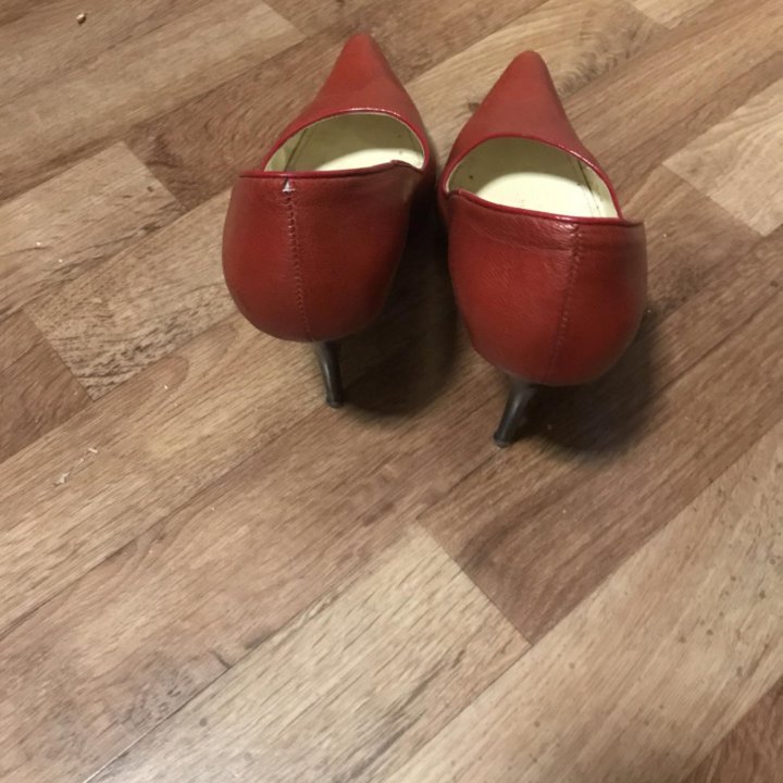 Туфли кожаные