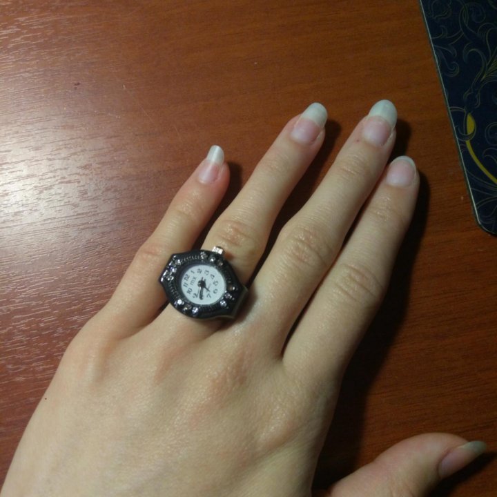 Кольцо-часы