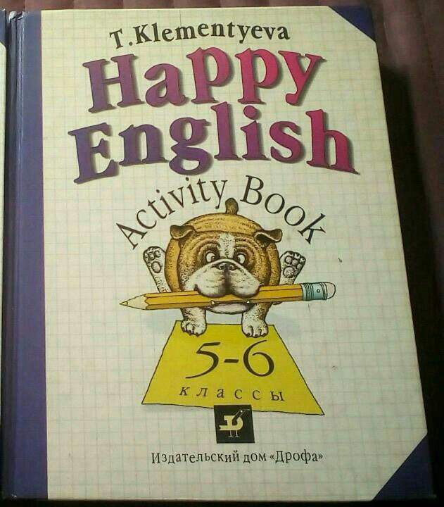 Happy English activity book