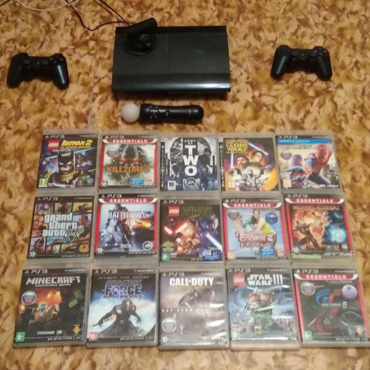 PlayStation 3 с комплектом