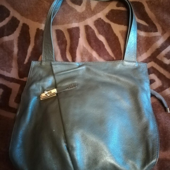 Сумка кожаная