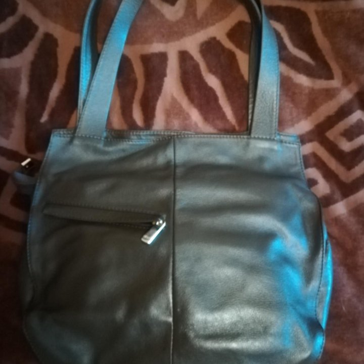 Сумка кожаная