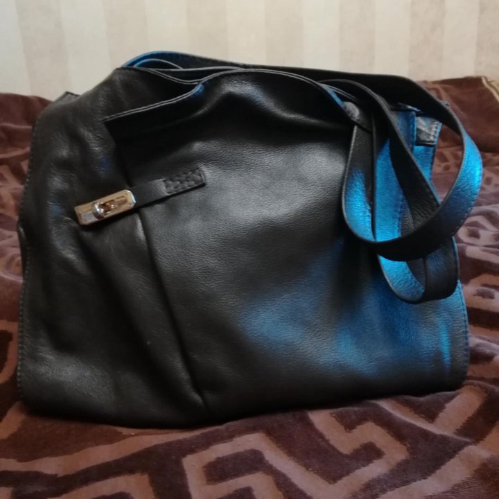 Сумка кожаная