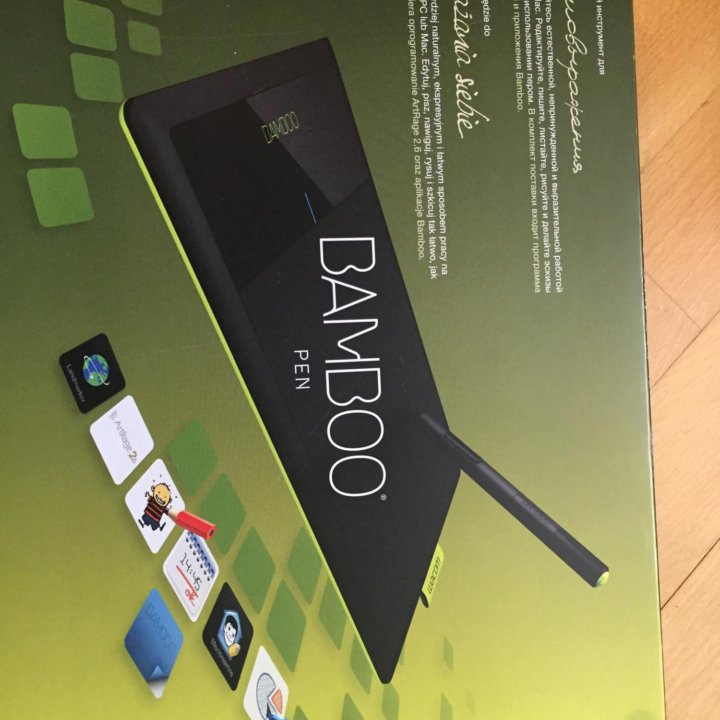 Графический планшет Wacom bamboo pen CTL-470K-RUPL