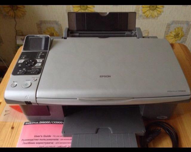 Epson Stylas CX5900-Принтер-сканер-копир.