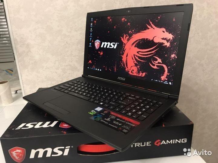 Msi GP62M-7RD IPS GTX 1050 i5-7300HQ 8gb 1000gb