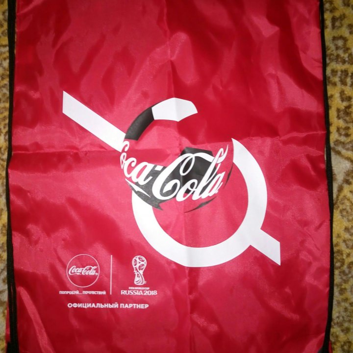 Сумка - рюкзак для обуви COCA-COLA