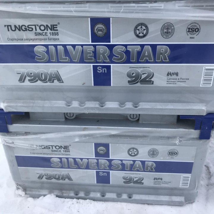 Аккумулятор Silverstar 92ah 790a