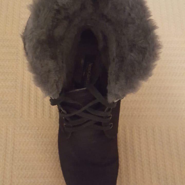 Ботинки Nero Giardini Италия женские зима замша 39