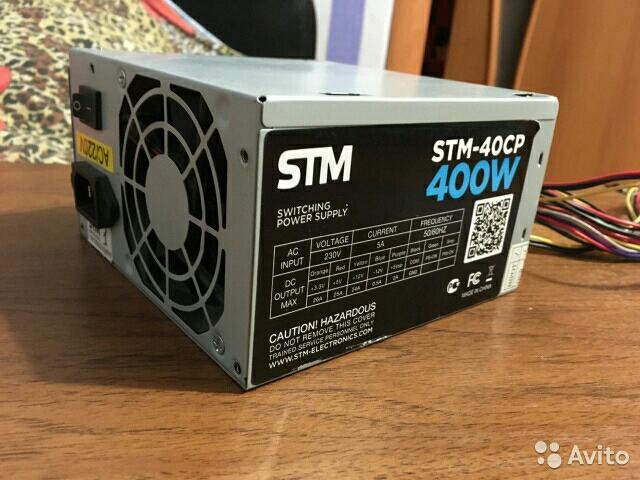 Бп STM 40cp 400w