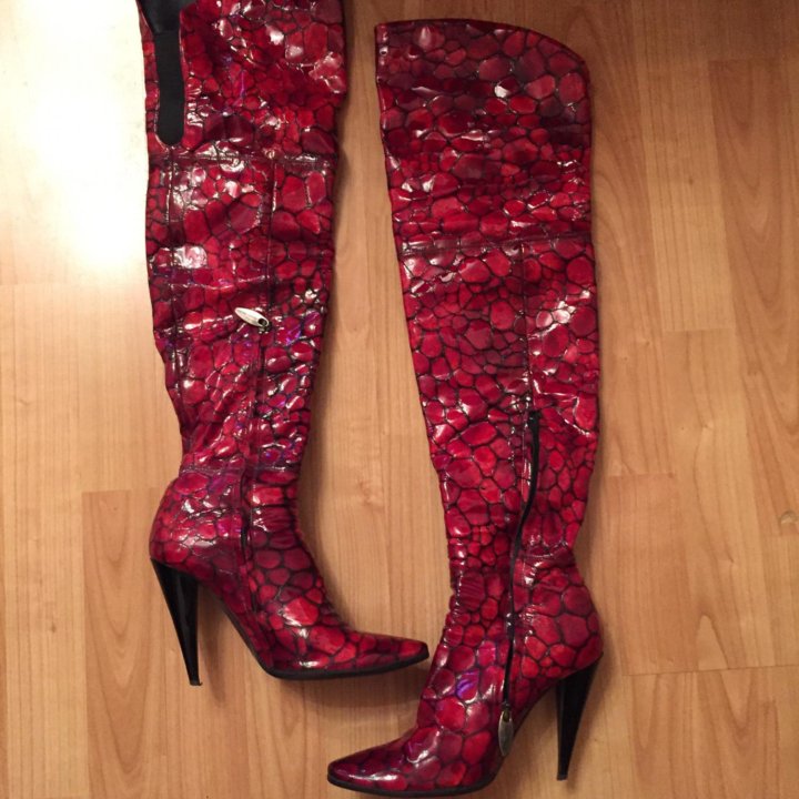 Сапоги ботфорты