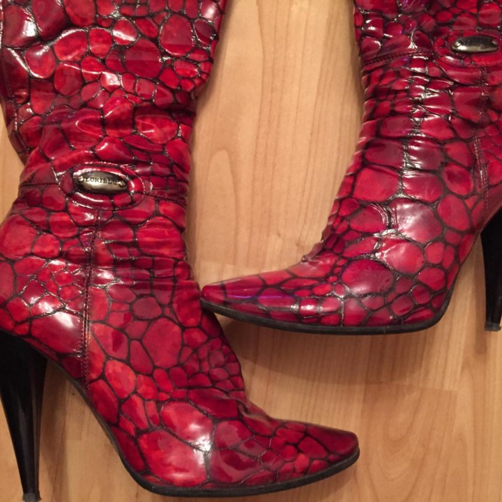 Сапоги ботфорты