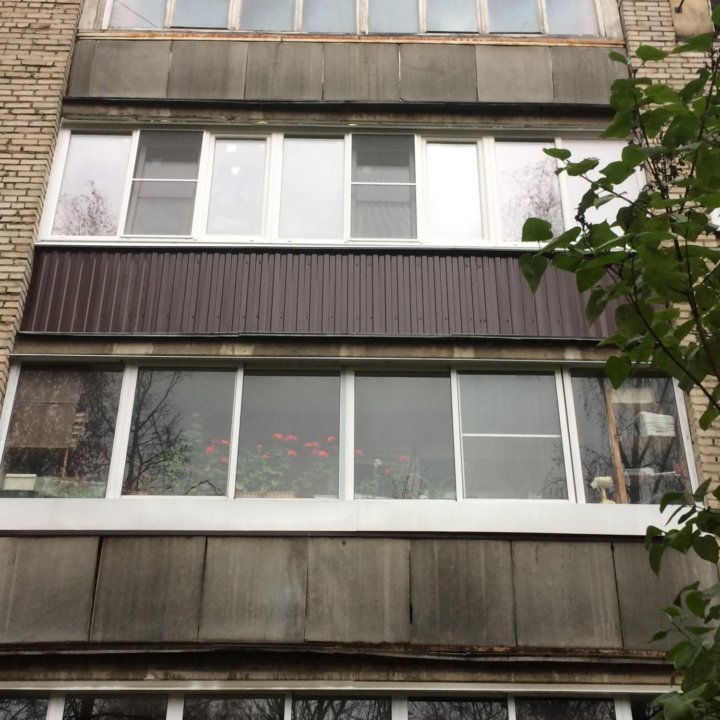 Окна ПВХ, Остекление балконов