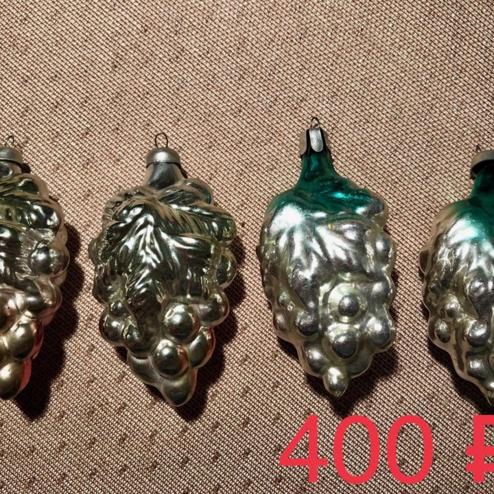 Ёлочные игрушки СССР