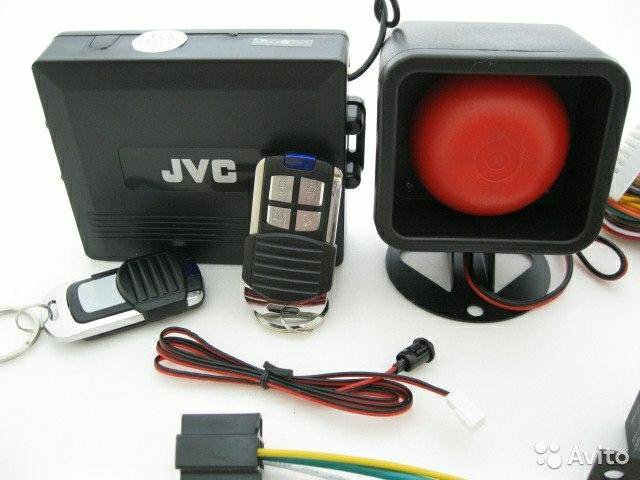 Сигнализация jvc кнопочная