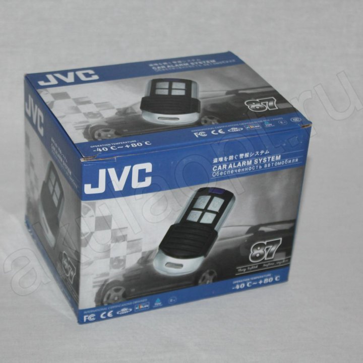 Сигнализация jvc кнопочная