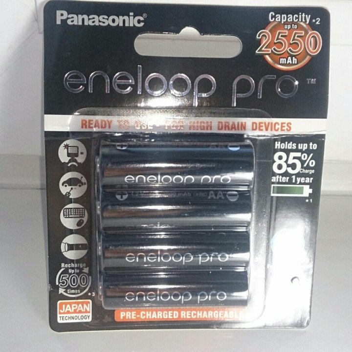 Аккумулятор Panasonic, AA.Eneloop pro