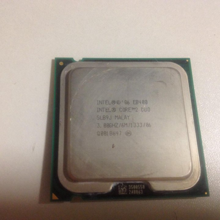 Процессор INTEL core 2duo e8400 3.00 GHz