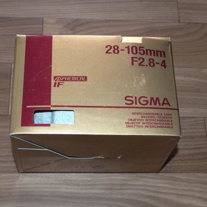 SIGMA 28-105 F2.8-4 PENTAX