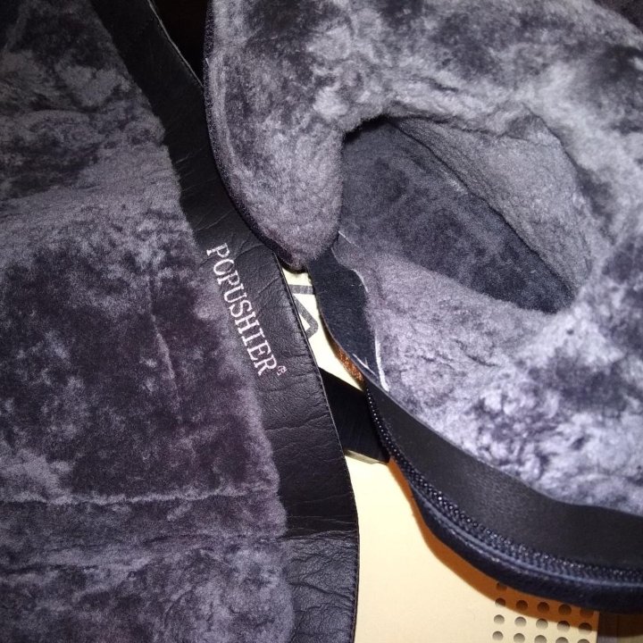 Сапоги новые