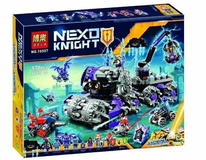 Лего Bela Nexo Knights Штурмовой разрушитель Джест