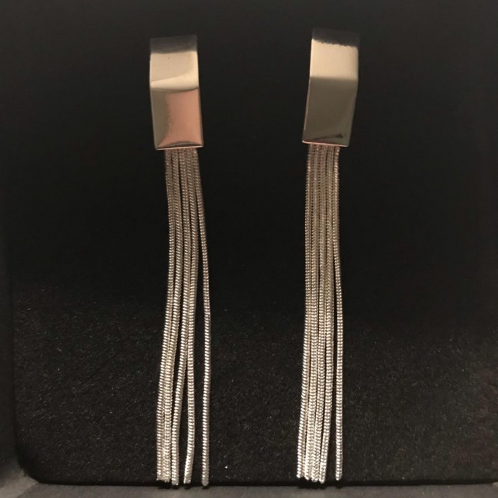 Длинные серьги