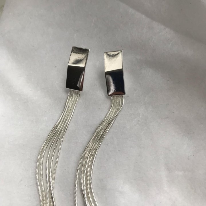 Длинные серьги