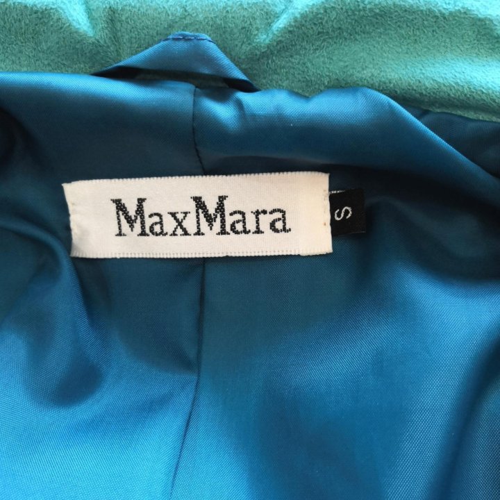 Замшевый пиджак Max Mara