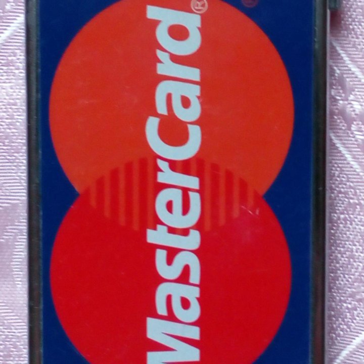 Зажигалка пьезо Mastercard. Оригинальная.