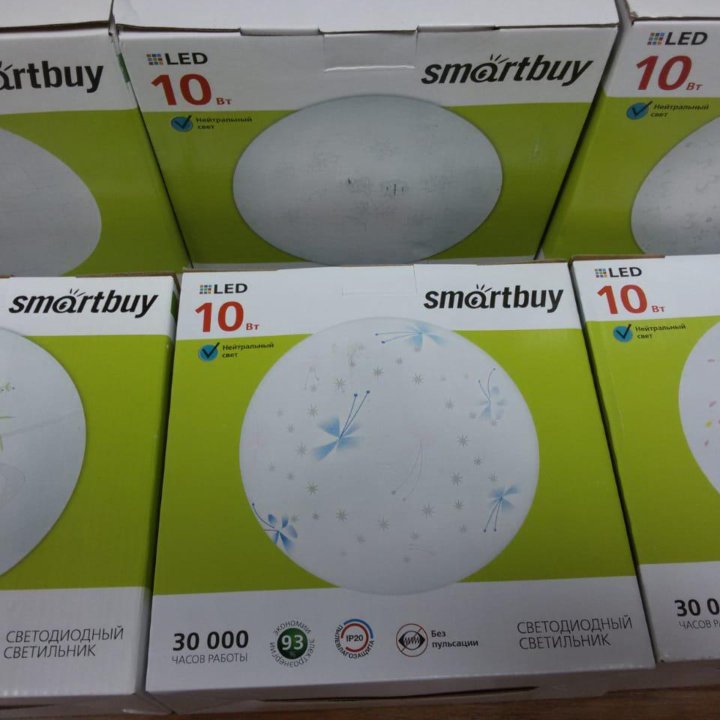 Светильник Smartbuy 10w (SBL-Flora-10-W-6K)