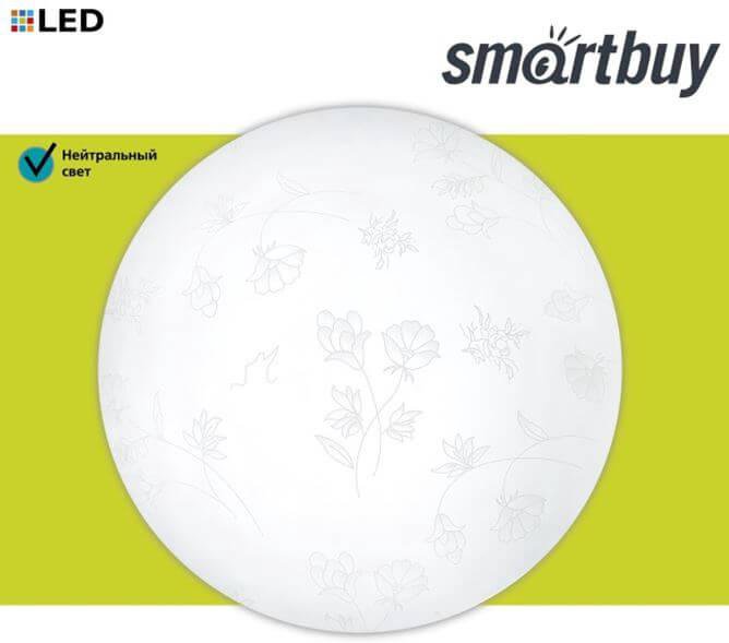 Светильник Smartbuy 14w (SBL-GR-14-W-6K)