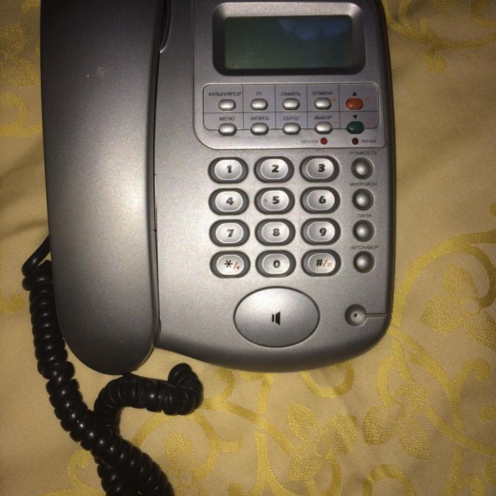 Телефонный аппарат “texet”