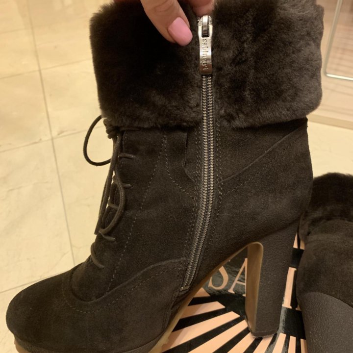 Ботильоны зимние