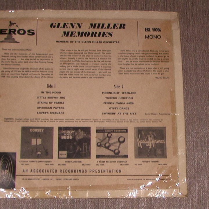 GLENN MILLER MEMORIES