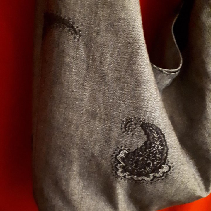 Сумка джинсовая