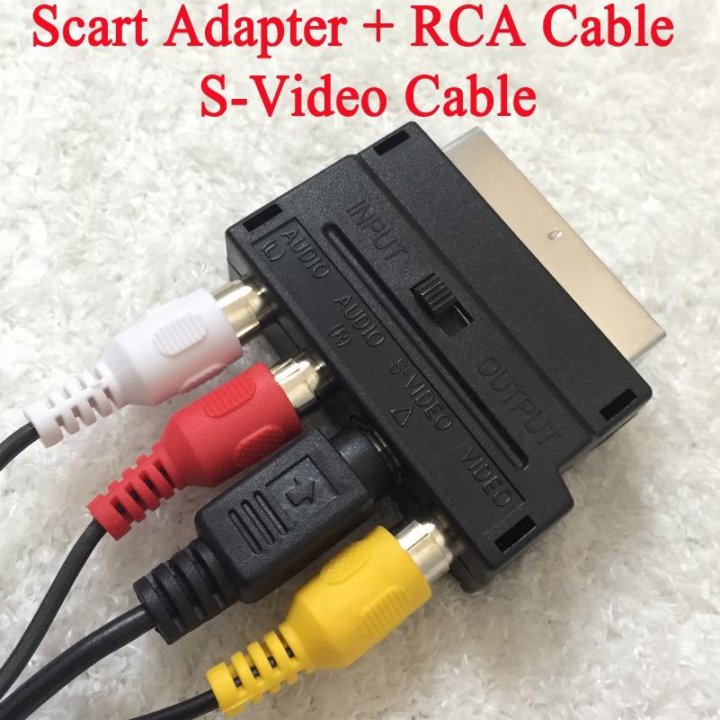 Адаптер SCART в RCA.Новый.