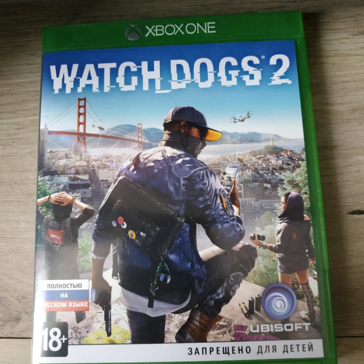 Игра на xbox one Wotch Dogs 2