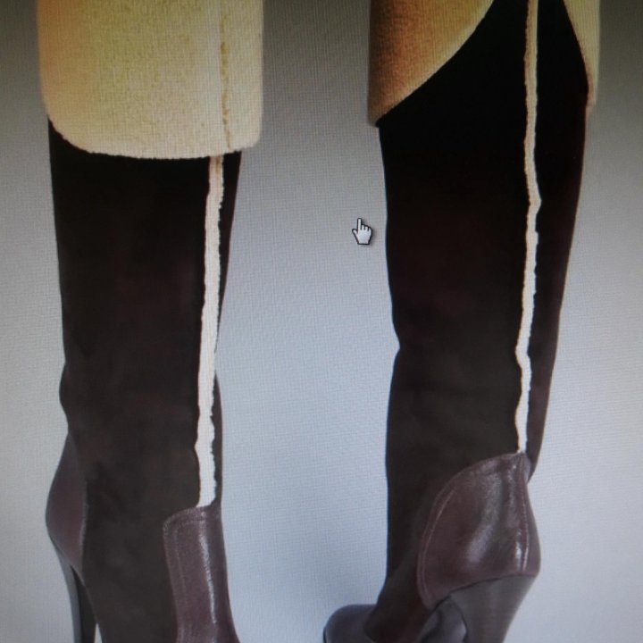 Сапоги ботфорты трансформеры Miss sixty