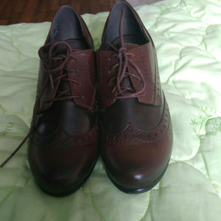 Ботильоны кожа.