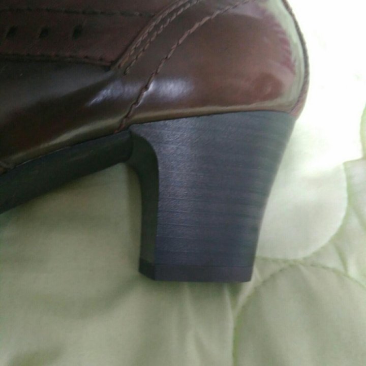 Ботильоны кожа.