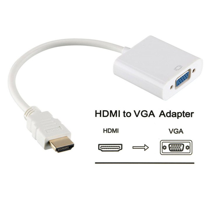 Адаптер Конвертер Переходник HDMI на VGA