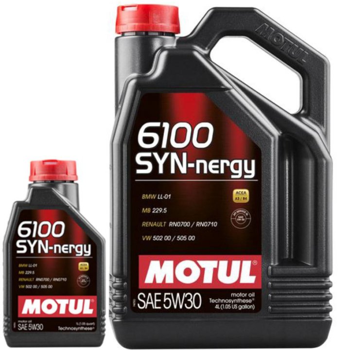 MOTUL (Мотюль) 6100 SYN-nergy 5W-30 5в-30 SN/CF 4L