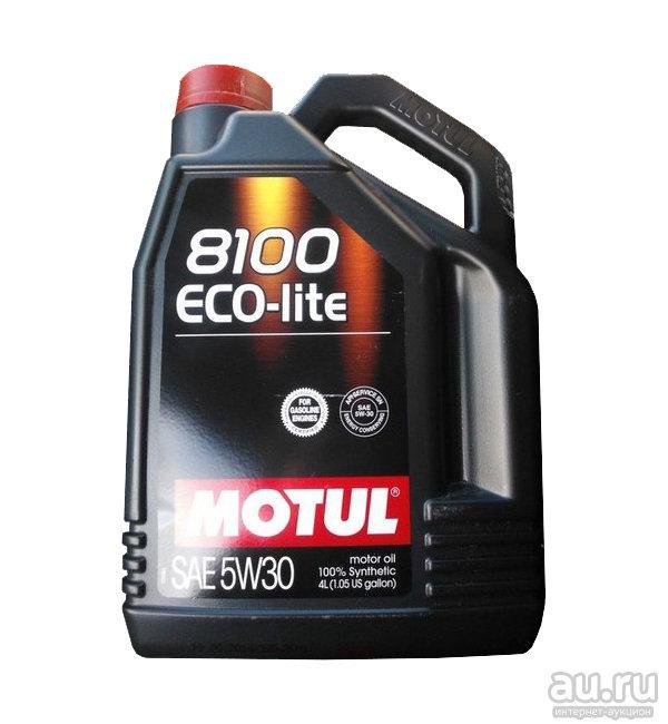 MOTUL (Мотюль) 8100 Eco-lite SAE 5W-30 (5в-30), 4л