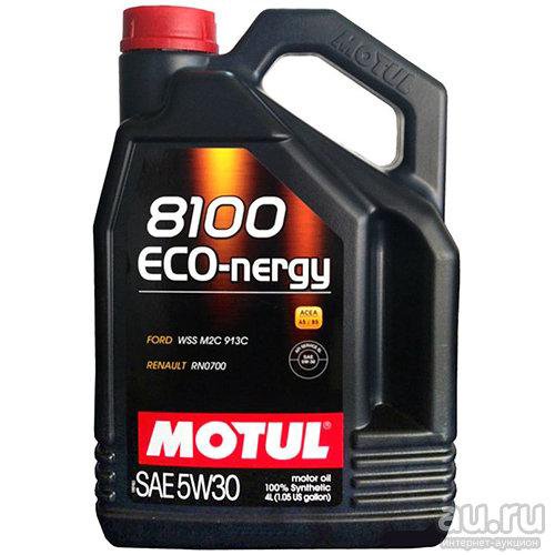 Motul (Мотюль) 8100 ECO-nergy 5W-30 (5в-30) 4L