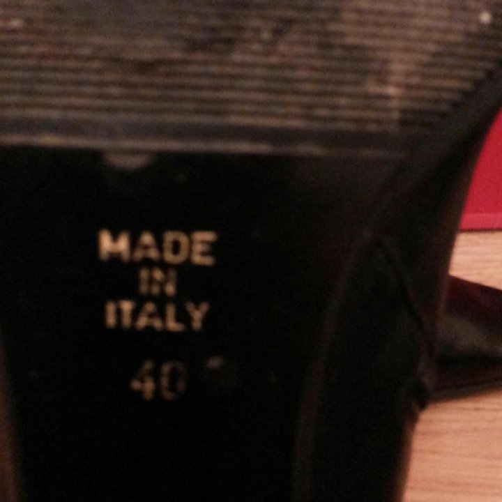 Ботинки. Италия