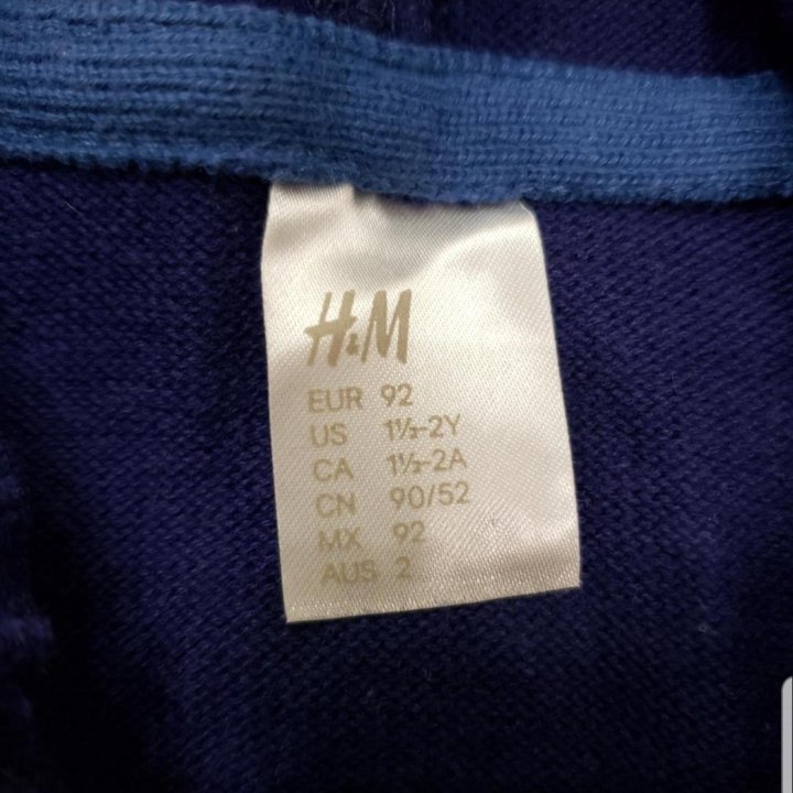 Кофта на мальчика фирмы H&M р.92